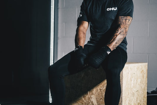 man after working out