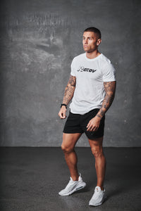 Recov Training Shirt in white, side view