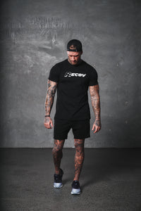 Recov Training Shirt in black, front view